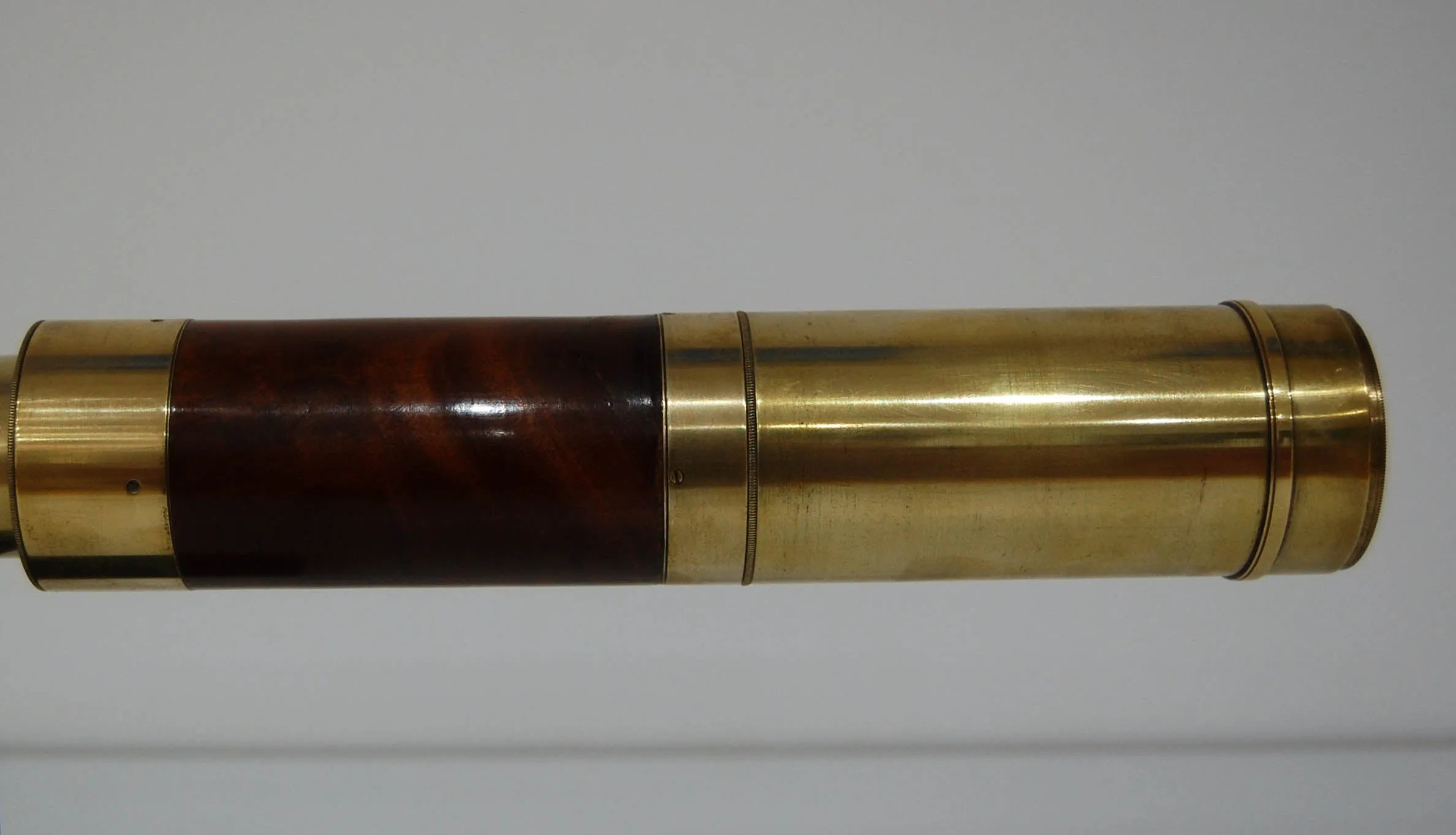 William IV Three Draw Telescope by Cox of Devonport - Reginald J Cheetham Collection