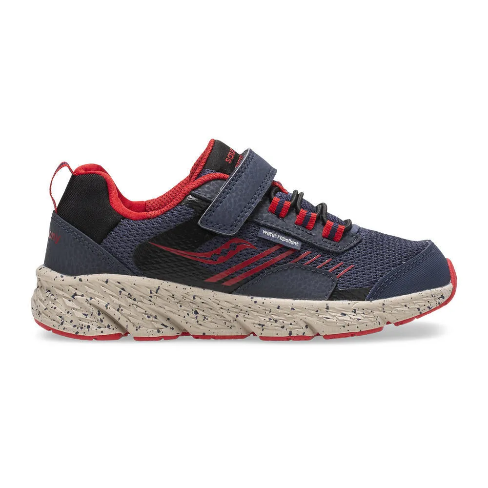 Wind Shield - Navy / Red Velcro