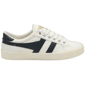 Witte sneaker met donkerblauwe streep | Gola tennis mark cox off white navy
