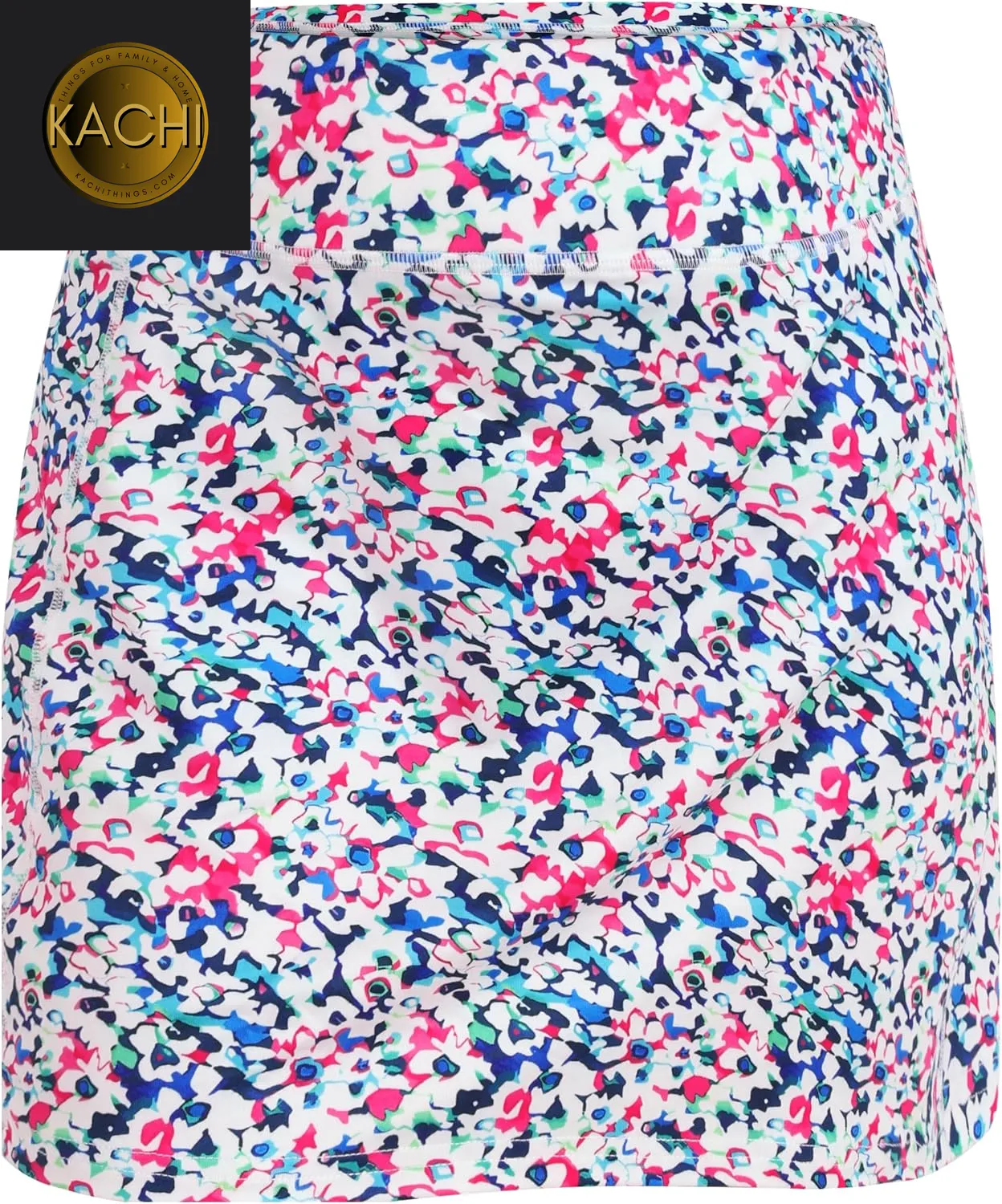Women  Elastic Sports Skorts with Pockets