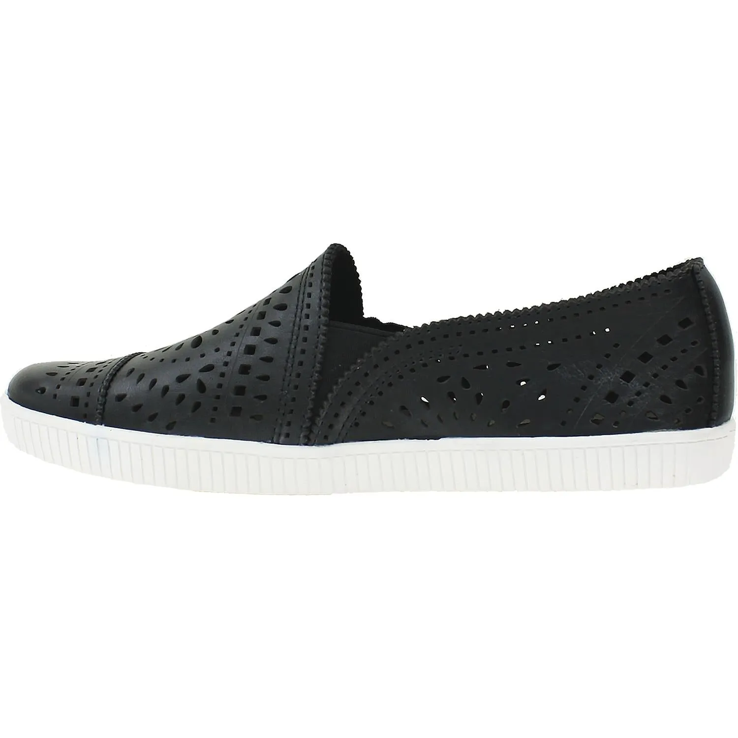 Women's Earth Tayberry Black Leather