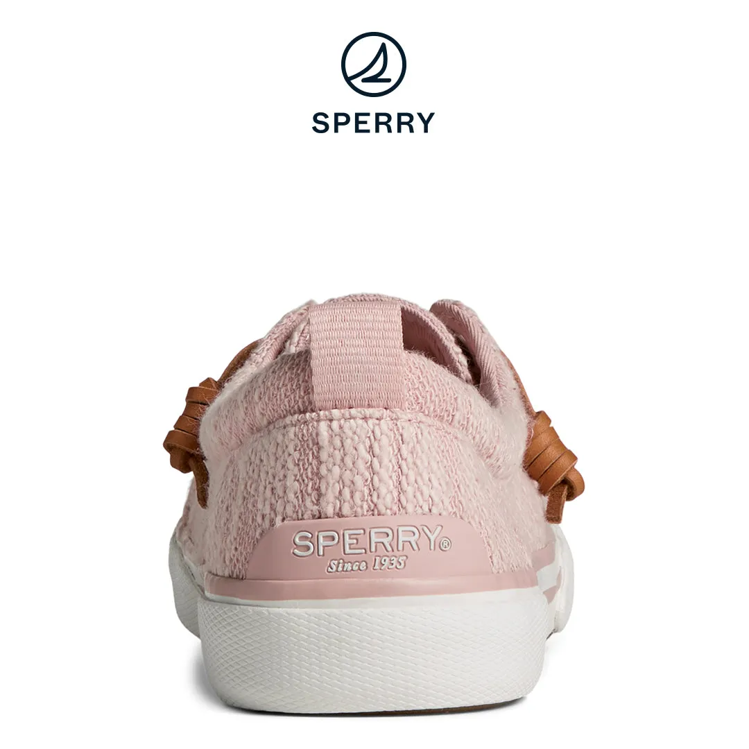 Women's SeaCycled™  Pier Wave Slub Jacquard Sneaker Blush  (STS88802)